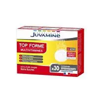 Juvamine, Top forme 30 comprimés effervescents 77g Juvamine