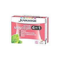 JUVAMINE Action minceur 4 en 1 60 comprimés 33g Juvamine