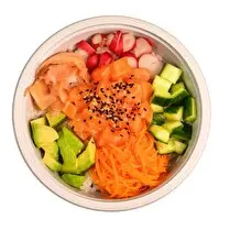Sky Kitchen, Poke Bowl Saumon