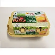Lorrain'oeuf, Oeufs plein air