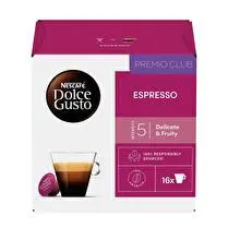 Nescafé Dolce Gusto, Capsules espresso x16