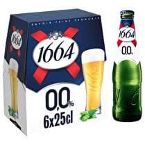1664 Bière Blonde sans alcool 0.01%