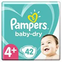 Pampers, Couches intégral geant t4+