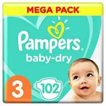 Pampers, Couches intégral mega t3