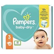 PAMPERS Couches intégral paquet t3
