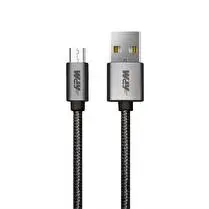 Apm, Cordon usb 2.0 usb-a/micro usb m/m nylon gris sideral 1m