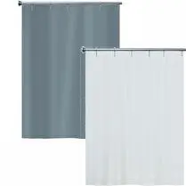 Arvix, Rideaux de douche uni - PEVA 140x180