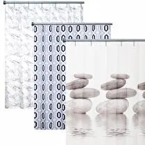 Arvix, Rideaux de douche textile imprimé 180x200