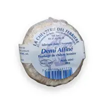 La chèvrerie del Ferrière, Fromage de chèvre fermier demi-affiné