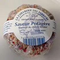 La chèvrerie del Ferrière, Chèvre fermier saveur potager