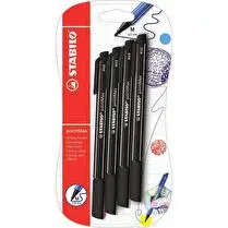 Stabilo, Feutre 4 point max noir