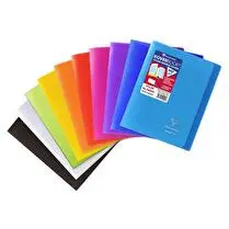 Clairefontaine, Cahier koverbook 17x22 cm seyes 96 pages coloris assortis