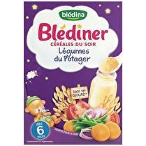 BLÉDINA Blediner céréales légumes du potager 6 mois 240g Bledina