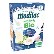 Modilac, Mes céréales du soir bio dès 4 mois 250g
