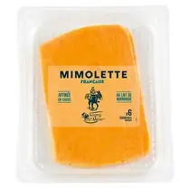 Isigny Ste-Mère, Tranches de mimolette jeune française - 6 tranches