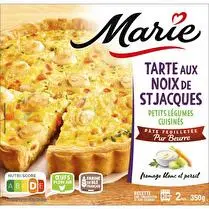 Marie, Tarte aux Noix de St Jacques pur beurre