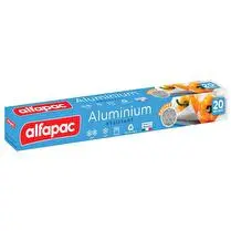 Alfapac, Aluminium gaufré 20 m origine france
