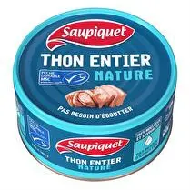 Saupiquet, Thon entier nature