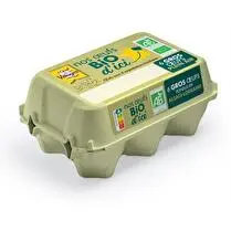 L'Oeuf de Nos Villages, Oeufs bio calibre gros