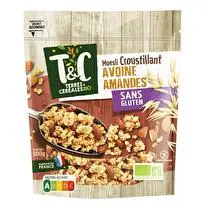 Terres et Céréales, Muesli croustillant avoine sans gluten