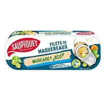 Saupiquet, Filets de maquereaux au Muscadet Bio