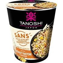 TANOSHI Cup nouilles sans color poulet