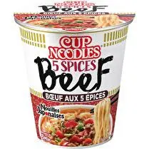 Nissin, Cup boeuf 5 épices