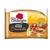 La boulangère, Pains bruschetta - x 4