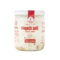 Promis juré, Glace chocolat blanc spéculoos