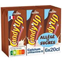 Candia, Boisson chocolat allégé en sucres