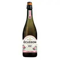 Écusson, Cidre rosé filière éco responsable