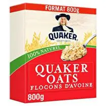 Quaker, Flocons d'avoine