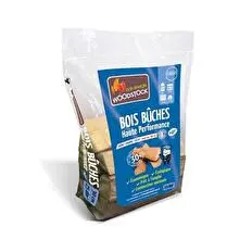WOODSTOCK, Bois de chauffage le filet de 21,5dm3 bûches 30cm haute performance