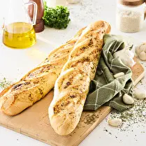 Votre boulanger propose, Baguette ail et herbes