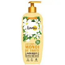 Lovea, Lait corps monoï peaux très sèches