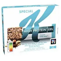 Kellogg's, Barres céréales spécial K Coco cacao cajou x 4