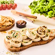 Fabriqué dans nos ateliers, Wrap poulet apéro x 12
