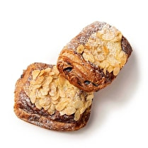 Votre boulanger propose, Pain chocolat frangipane amandes x 2
