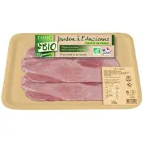 Tallec, Jambon à l'ancienne bio, 2 tranches