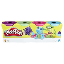 Hasbro, Pâte à modeler 4 pots assortis, à partir de 2 ans