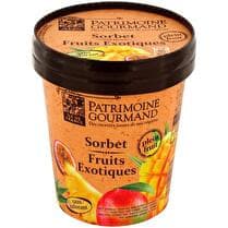 PATRIMOINE GOURMAND Sorbet fruits exotiques Pot