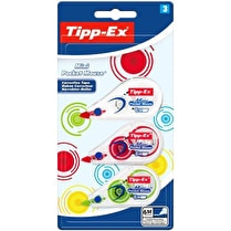 Bic, Ruban correcteur tipp-ex mini pocket mouse fashion x3