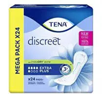 Tena, Serviettes incontinence  Lady discreet extra plus