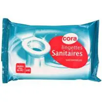 Cora, Lingettes sanitaires