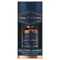 King C Gillette, Huile pour barbe