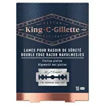 King C Gillette, Lames orphelines