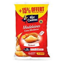 Ker Cadelac, Madeleines extra moelleuses - 600 g + 15% offert