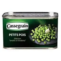 Cassegrain, Petits pois sélection