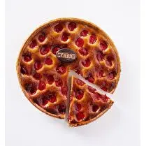 Votre pâtissier propose, Tarte aux cerises frangipane