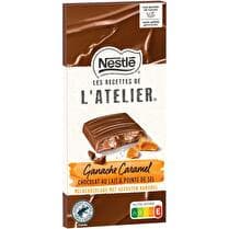 LES RECETTES DE L'ATELIER NESTLÉ Chocolat au lait ganache caramel salé